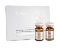 NAD+ - Siero anti-invecchiamento peptide con polvere liofilizzata e filtro fermentato bifidobacterio per ridurre le rughe, rassodare e schiarire la pelle per tutti i tipi di pelle