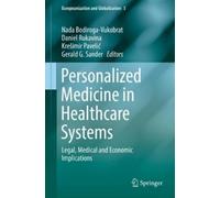 Nada Bodiroga-Vukob Personalized Medicine in Healthcare Syst (Copertina rigida)
