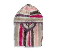 Nada Home Accappatoio Donna in Spugna Cinigliata 100% Cotone con Cappuccio - Morbido, Assorbente ed Elegante - Idea Regalo