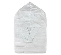 Nada Home Accappatoio Nido d’Ape Unisex Uomo Donna con Cappuccio - 100% Cotone Ultra Assorbente