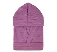 Nada Home Accappatoio Nido d'Ape Unisex Uomo Donna Sommaruga 350gr Tasche e Cappuccio 4219