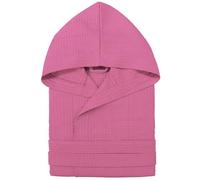 Nada Home Accappatoio Nido d’Ape Unisex Uomo Donna in cotone con Cappuccio, Tasche e Cintura - Leggero, Assorbente, Traspirante - Ideale per Casa, SPA, Piscina, Palestra e Viaggi