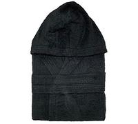 Accappatoio taglie forti in spugna di cotone unisex con cappuccio oversize 2691