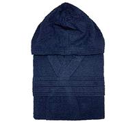 Nada Home Accappatoio Taglie Forti in Spugna 100% Cotone Unisex con Cappuccio Oversize Morbido e Assorbente per Bagno e Doccia Uomo Donna