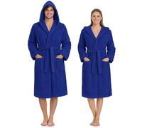 Nada Home Accappatoio Unisex in Spugna 100% Cotone 400 gr con Cappuccio - Morbido e Assorbente, con Cintura, Tasche e Appendino - Uomo Donna Adulto
