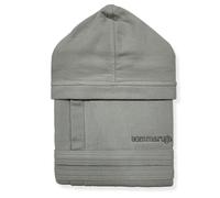 Nada Home Accappatoio Unisex Uomo Donna in Microspugna di Cotone con Cappuccio, Tasche e Cintura - Leggero e Assorbente, Ideale per Viaggi e SPA