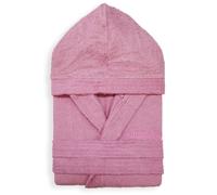 Nada Home Accappatoio Unisex Uomo Donna Sommaruga in Spugna Cotone 400gr e Cappuccio 4016