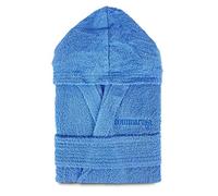Nada Home Accappatoio Unisex Uomo Donna Sommaruga in Spugna Cotone 400gr e Cappuccio 4016