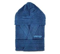 Nada Home Accappatoio Unisex Uomo Donna Sommaruga in Spugna Cotone 400gr e Cappuccio 4016