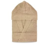 Nada Home Accappatoio Uomo Donna Unisex in Spugna di Cotone 400gr con Cappuccio, Tasche e Cintura - Morbido e Assorbente