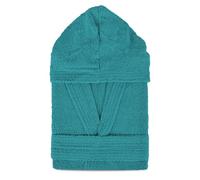 Nada Home Accappatoio Uomo Donna Unisex in Spugna di Cotone 400gr con Cappuccio, Tasche e Cintura - Morbido e Assorbente