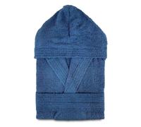 Nada Home Accappatoio Uomo Donna Unisex in Spugna di Cotone 400gr con Cappuccio, Tasche e Cintura - Morbido e Assorbente