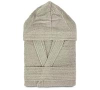 Nada Home Accappatoio Unisex Uomo Donna Sommaruga in Spugna Cotone 400gr e Cappuccio 4016
