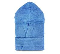 Nada Home Accappatoio Uomo Donna Unisex in Spugna di Cotone 400gr con Cappuccio, Tasche e Cintura - Morbido e Assorbente