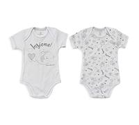 Nada Home Coppia Body americano neonato cotone bimbo mezze maniche Nazareno Gabrielli 5006