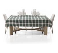 Nada Home Copritavolo Natalizio Maestri Cotonieri Scozzese Tartan tovaglia 12 posti