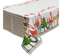 Nada Home Copritavolo Natalizio Maestri Cotonieri tovaglia Babbo Natale 6 posti 5660