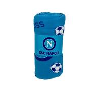 NADA HOME Plaid Pile SSC Napoli Ufficiale Morbido Coperta Stampata Logo Scudetto 0666