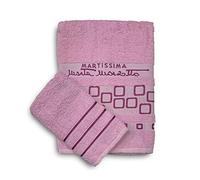 NADA HOME Set Asciugamani Bagno 1+1 in Cotone Viso e ospite Martissima Marta Marzotto 3935