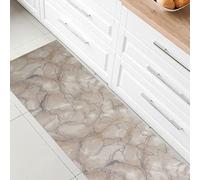 Tappeto cucina passatoia antiscivolo a metro effetto marmo marmorizzato 7040