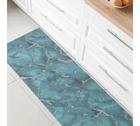 Tappeto cucina passatoia antiscivolo a metro effetto marmo marmorizzato 7040