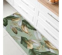 Nada Home Tappeto cucina passatoia antiscivolo a metro stampa digitale Piume gommato 7122