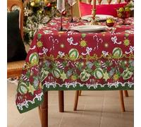 Nada Home Tovaglia Natalizia servizio da tavola + tovaglioli Natale 6 Posti 6979