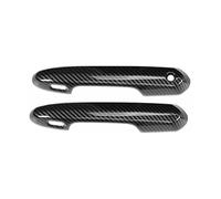 NADCFN Adatto per Lexus LX600 2022-2024 Maniglia decorativa per porta, accessorio di modifica antigraffio(2 1Hole Carbon Fiber)