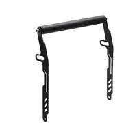 NADCFN Adatto per ZONTES 368G, supporto per registratore di guida da 22 mm, supporto per navigazione GPS per telefono, supporto in alluminio Supporto per navigatore per moto Supporto Navigazi(Black)