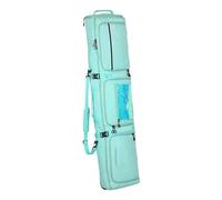 NADCFN Borsa porta scarponi sci Zaino da sci a spalla, impermeabile, per racchette da neve, singolo, doppio, universale, con ruote Borse per scarponi da sci(Green (150-165))