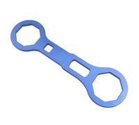 NADCFN Cassette e pignoni Chiave per Tappo Forcella Moto da 46-50 mm, Adatta per KTM, Adatta per Husqvarna CRF150R/RB CRF250R/RX CRF250X CRF450L/R Cassette pignoni e Ruote libere per Bicicletta(Blue)