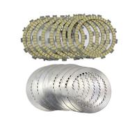 NADCFN Cassette e pignoni Disco Frizione per Moto Adatto per Kawasaki Z800 2013-2024 Z900 2017-2024 Z900RS 2018-2024 Kit in Acciaio Cassette pignoni e Ruote libere per Bicicletta(1 Set)