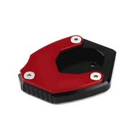 NADCFN Cavalletto Posteriore cavalletto Moto Adatto per Kawasaki Versys650 Versys 650 2010-2023 2022 2021 2020 Piastra di Supporto per cavalletto Laterale per Moto(Red)
