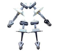 NADCFN Cinghia di controllo della cerniera Misura per Honda Misura per Civic 2006-2011 Porta anteriore posteriore Soggiorno Checker Strap Stopper 72380-SNA-003 72340-SNA-003(Set)