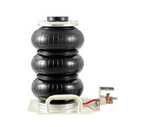 NADCFN Cric per Auto Air Jack 3 TON Double Bag Air Jack Air Bag Jack Lift Up Sollevamento Martinetto Pneumatico per Auto con Manico Corto Cric a pantografo