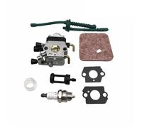 NADCFN Motoseghe Kit carburatore Adatto per STIHL FS38 FS45 FS55 KM55 HL45 FS45C FS85 FS45L FS55C C1Q-S66 C1Q-S71 C1Q-S97 Strumenti Kit carburatore(8PCS)
