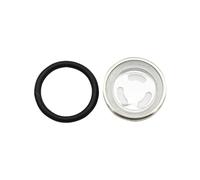 NADCFN Pinza Freno a Disco Guarnizione in Gomma per specchietto retrovisore Olio Pompa Freno Cilindro Principale Moto 10/12/14/18 mm Freno Anteriore(1Pcs 18mm)