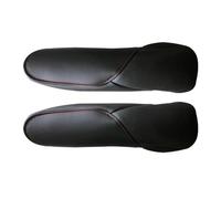 NADCFN Porta Maniglie Per Honda CRV CR-V 2007 2008 2009 Accessori per auto Interni Bracciolo sedile lato conducente/passeggero Copertura maniglia PU(Black-red line)