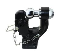NADCFN Sfera per Traino Gancio a Perno con Supporto a Sfera per rimorchio per Barche Marine con Barra di Traino Pesante Tow Hook