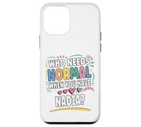 NADIA Personalized Name Funny Cute Custom NADIA Name Custodia per iPhone 12 mini