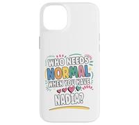 NADIA Personalized Name Funny Cute Custom NADIA Name Custodia per iPhone 14 Plus