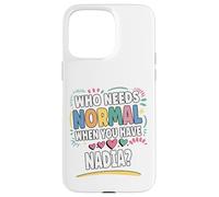 NADIA Personalized Name Funny Cute Custom NADIA Name Custodia per iPhone 15 Pro Max