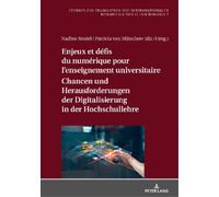 Nadine Rentel Enjeux et défis du numérique pour l'enseignemen (Copertina rigida)