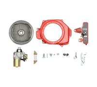 NadineDutol Kit di avviamento elettrico per GX160 con 5,5 Ps e GX200 con 6,5 Ps, motore di avviamento, volano, chiave, ventilatore di accensione, bobina