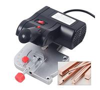 NadineDutol Mini sega troncatrice da tavolo, in acciaio, per legno, metallo, 4500 rpm