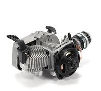 NadineDutol Motore a 2 tempi 49CC/47CC Dirt Bike Cross Pocketbike Mini ATV Quad Scooter Pullstart Motore Motore Quad Mini Gear Carburatore