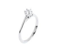 NADIR Anello Donna Marlù 31AN0008W-20 Acciaio Silver solitario zircone 4,25mm