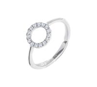 NADIR Anello Donna Marlù' Sparkles 31an0016w-s Acciaio Silver Zirconi