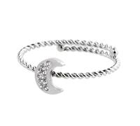 NADIR Anello Donna Marlu' Time To 18AN052-S Luna con Cristalli