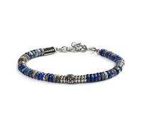 NADIR Bracciale Unisex Marlù 13BR134-B catena dischetti in pietra e acciaio